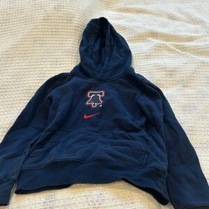 Nike Navy Philadelphia 76ers hoodie, boys size small, 8